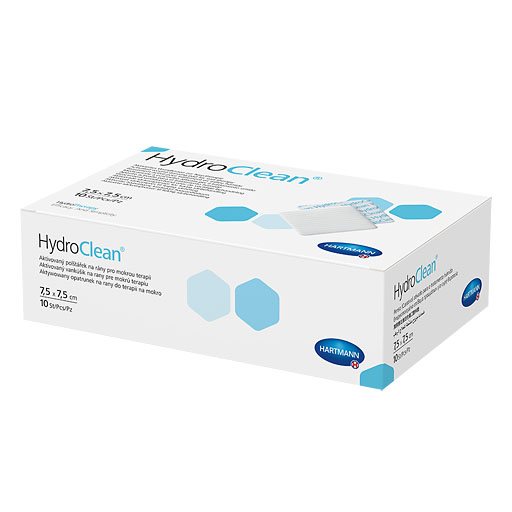 HYDROCLEAN Kompressen 7,5x7,5 cm steril