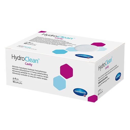 HYDROCLEAN cavity Kompressen 4 cm rund steril