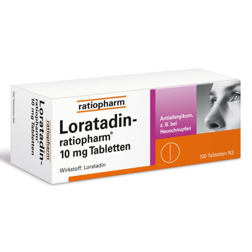 LORATADIN-ratiopharm 10 mg Tabletten
