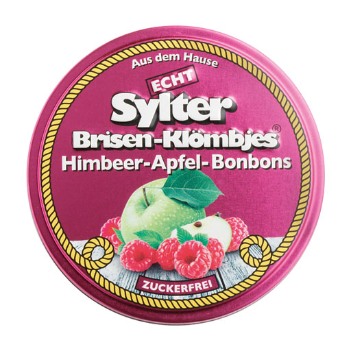 ECHT SYLTER Himbeer-Apfel Bonbons zuckerfrei