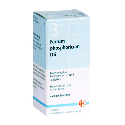 BIOCHEMIE DHU 3 Ferrum phosphoricum D 6 Tabletten