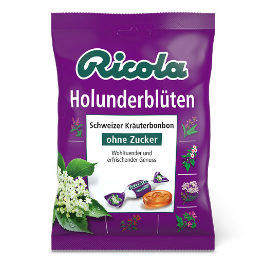 RICOLA o.Z.Beutel Holunderblüten Bonbons
