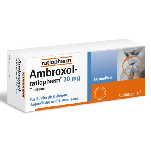 AMBROXOL-ratiopharm 30 mg Hustenlöser Tabletten