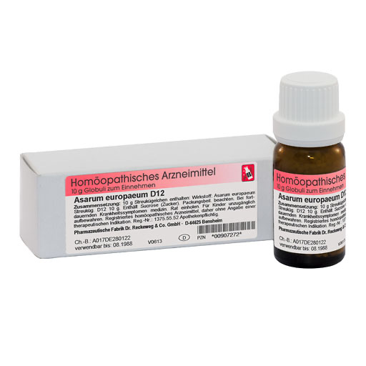 ASARUM EUROPAEUM D 12 Globuli