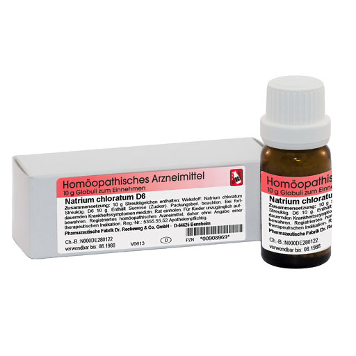NATRIUM CHLORATUM D 6 Globuli