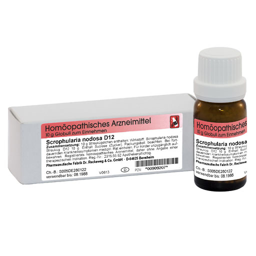SCROPHULARIA NODOSA D 12 Globuli