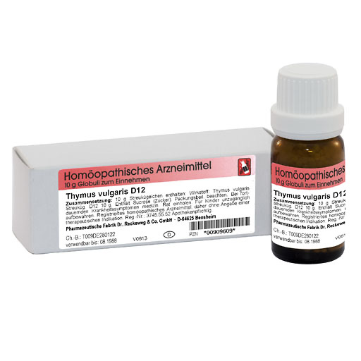 THYMUS VULGARIS D 12 Globuli