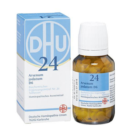 BIOCHEMIE DHU 24 Arsenum jodatum D 6 Tabletten