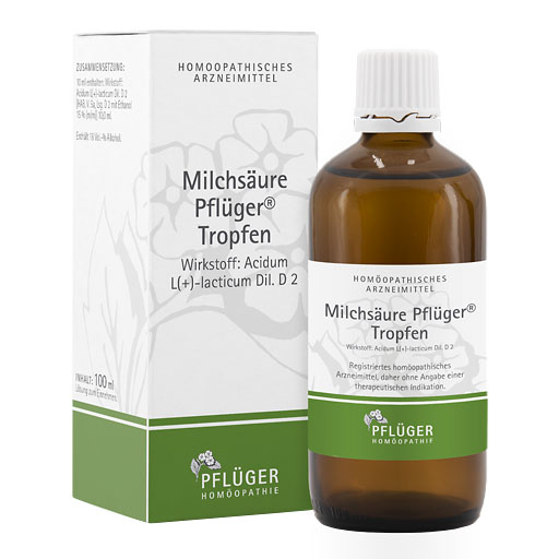 MILCHSÄURE Pflüger Tropfen