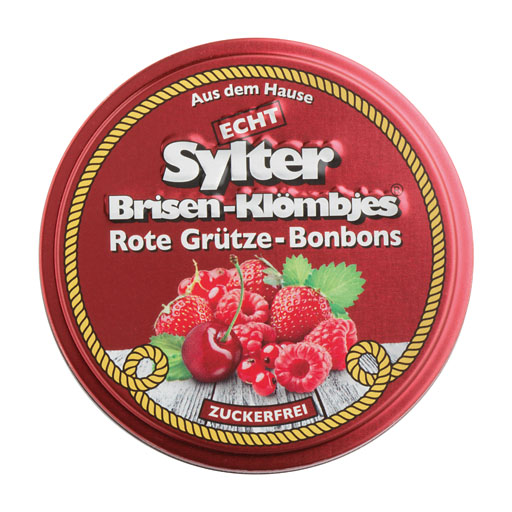 ECHT SYLTER Rote Grütze Bonbons zuckerfrei