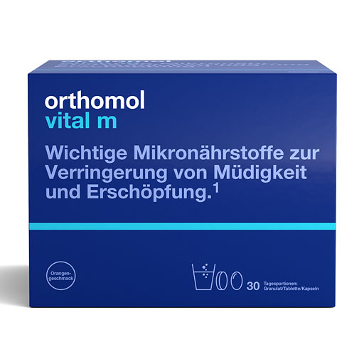ORTHOMOL Vital M Granulat/Kap./Tabl.Kombip.30 Tage