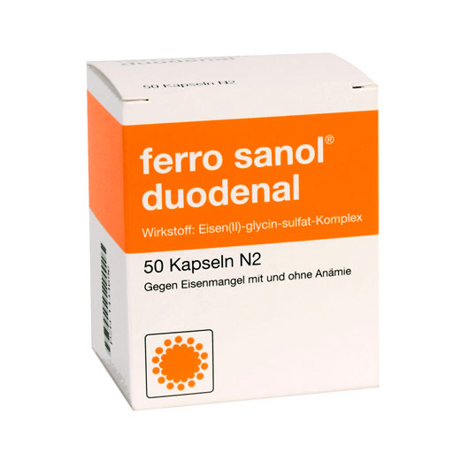 FERRO SANOL duodenal Hartkaps.m.msr.überz.Pell.