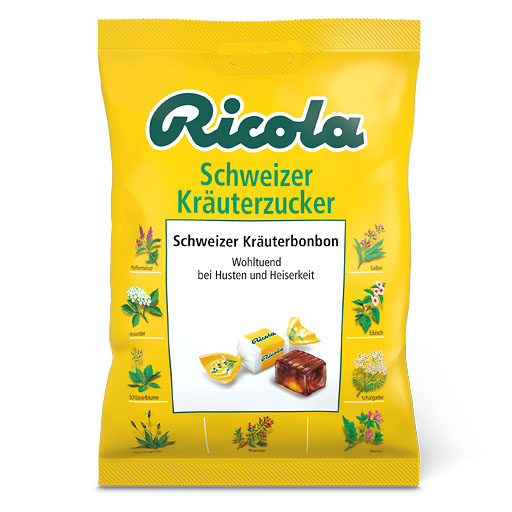 RICOLA m.Z.Beutel Kräuter Bonbons