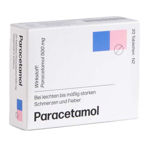 PARACETAMOL Sophien 500 Tabletten