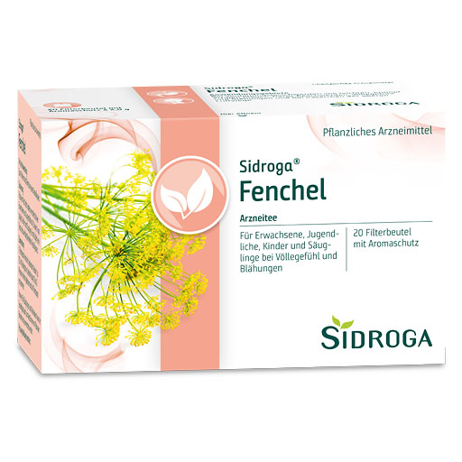 SIDROGA Fenchel Tee Filterbeutel