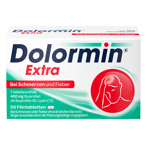 Dolormin® Extra bei Schmerzen und Fieber