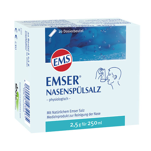 EMSER Nasenspülsalz physiologisch Btl.