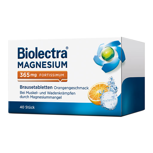 BIOLECTRA Magnesium 365 fortissimum Orange Br.Tab