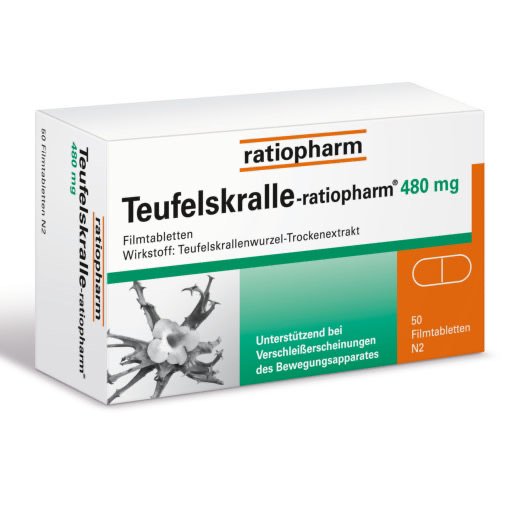TEUFELSKRALLE-ratiopharm - bei Gelenkschmerz