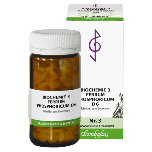 BIOCHEMIE 3 Ferrum phosphoricum D 6 Tabletten