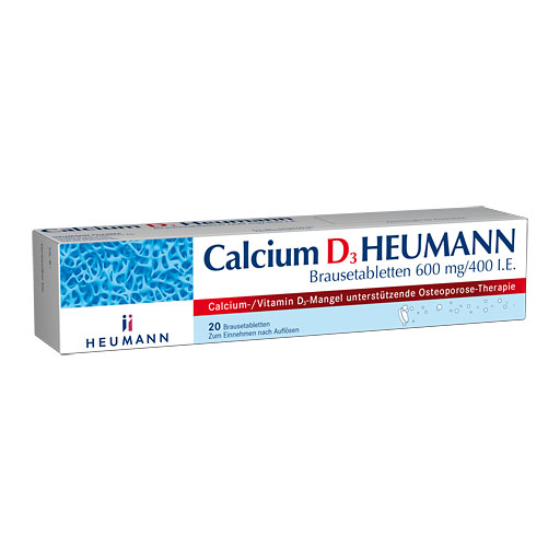 CALCIUM D3 Heumann Brausetabletten 600 mg/400 I.E.