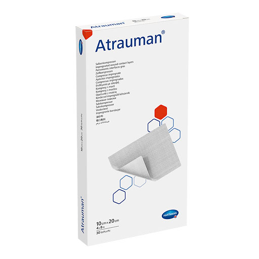 ATRAUMAN 10x20 cm steril Kompressen