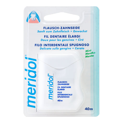 MERIDOL Flausch Zahnseide gewachst