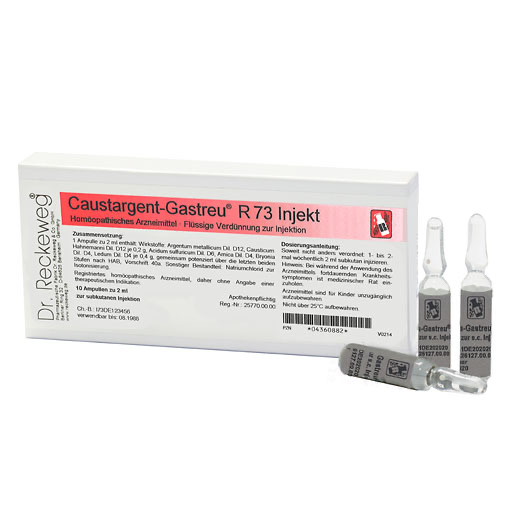 CAUSTARGENT-Gastreu R73 Injekt Ampullen