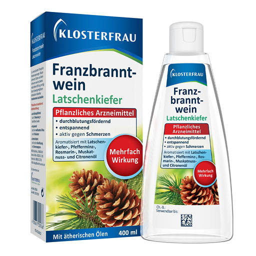 KLOSTERFRAU Franzbranntwein Latschenk.Dosierfl.