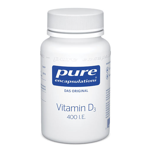 PURE ENCAPSULATIONS Vitamin D3 400 I.E. Kapseln