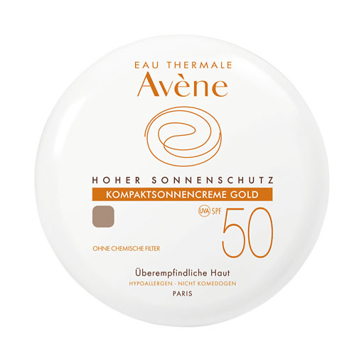 AVENE Kompaktsonnencreme SPF 50 gold 2010