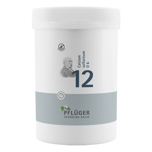 BIOCHEMIE Pflüger 12 Calcium sulfuricum D 6 Tabl.