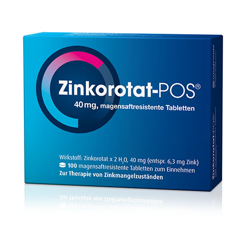 ZINKOROTAT POS magensaftresistente Tabletten