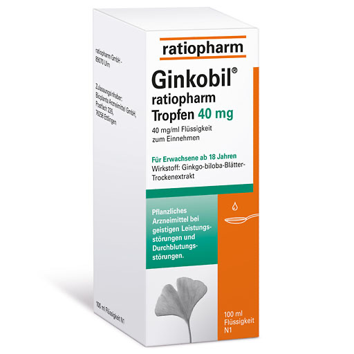 GINKOBIL-ratiopharm Tropfen 40 mg