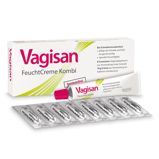VAGISAN FeuchtCreme Kombi 8 Ovula+10 g Creme