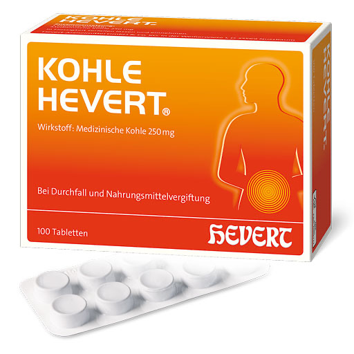 KOHLE Hevert Tabletten
