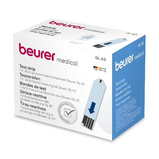 BEURER GL40 Blutzuckerteststreifen