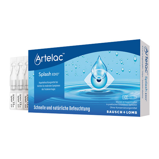 ARTELAC Splash EDO Augentropfen für trockene brennende Augen
