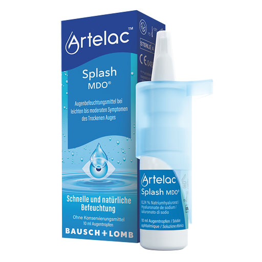 ARTELAC Splash MDO Augentropfen für trockene brennende Augen