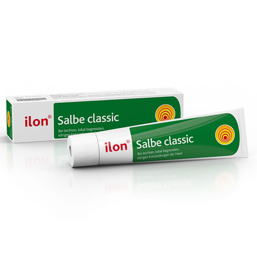 ILON Salbe classic bei Hautentzündungen & Zugsalbe bei kl. Abszessen