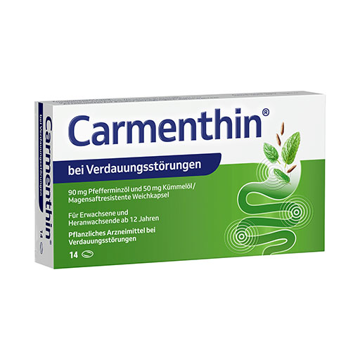 CARMENTHIN bei Verdauungsstörungen msr.Weichkaps.