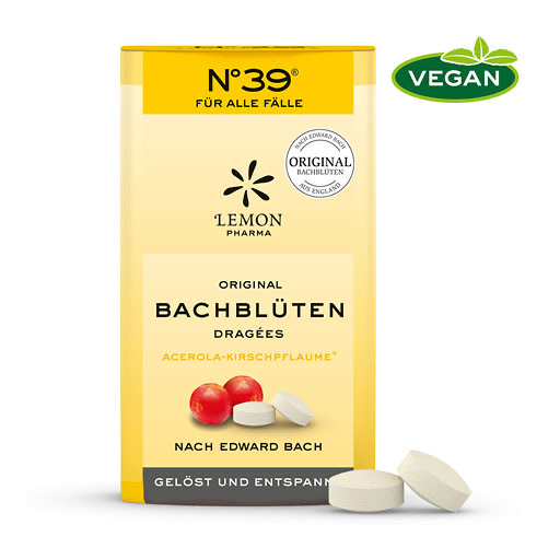 BACHBLÜTEN Notfall No.39 Dragees nach Dr.Bach