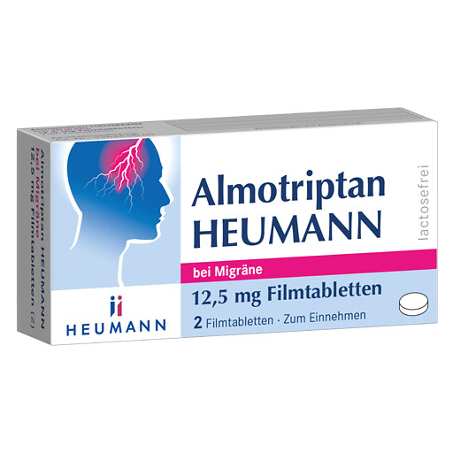 ALMOTRIPTAN Heumann bei Migräne 12,5 mg Filmtabl.