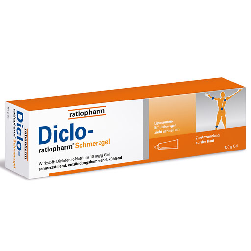 DICLO-ratiopharm Schmerzgel - bei Schmerzen