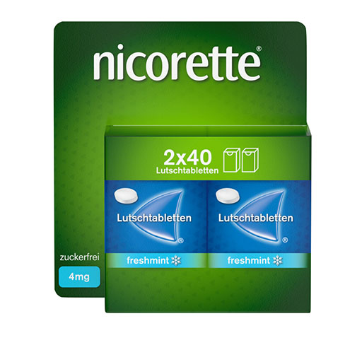 nicorette® Lutschtablette, 4 mg Nikotin, 80 St