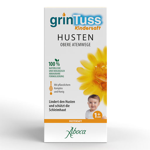 GRINTUSS Kindersaft mit Poliresin bei Husten