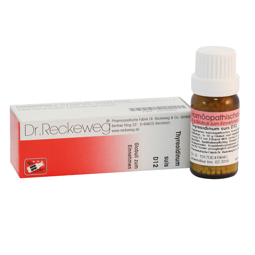 THYREOIDINUM SUIS D 12 Globuli