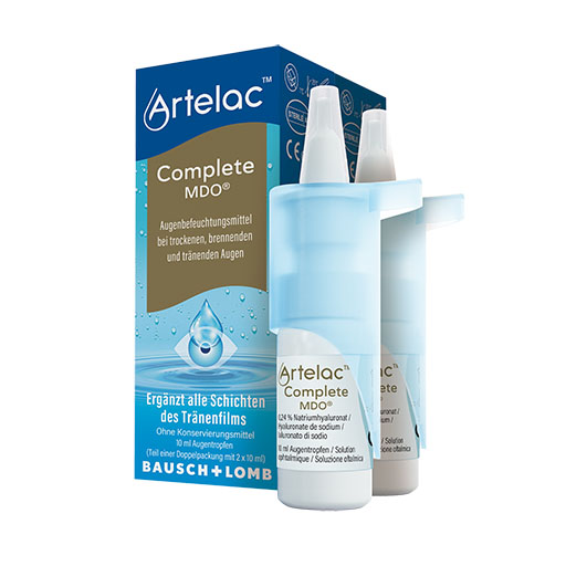 ARTELAC Complete MDO Augentropfen für trockene/tränende Augen
