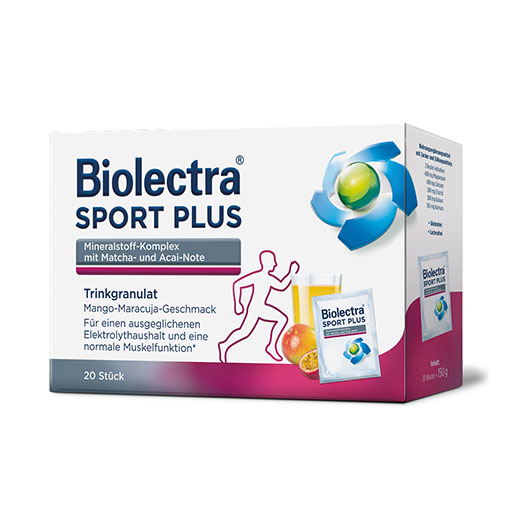 BIOLECTRA Sport Plus Trinkgranulat