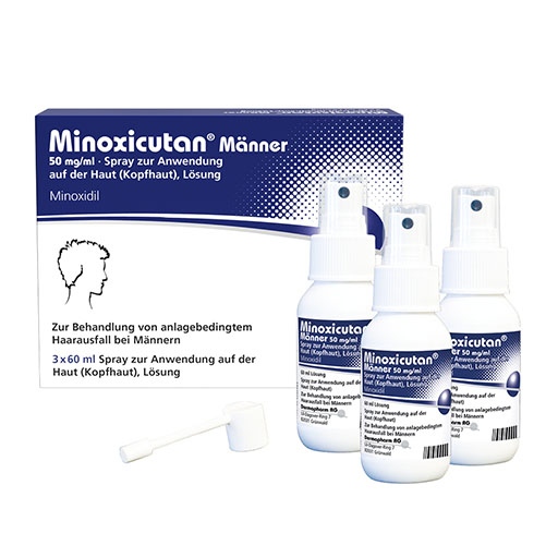 MINOXICUTAN Männer 50 mg/ml Spray
